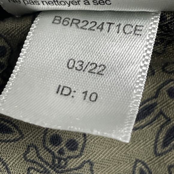 Psycho Bunny Mens 40 Cargo Shorts Olive Green Elastic Waist w/Orange Drawstring - Picture 15 of 15